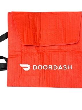 DoorDash Insulated Food Delivery Bag - Red